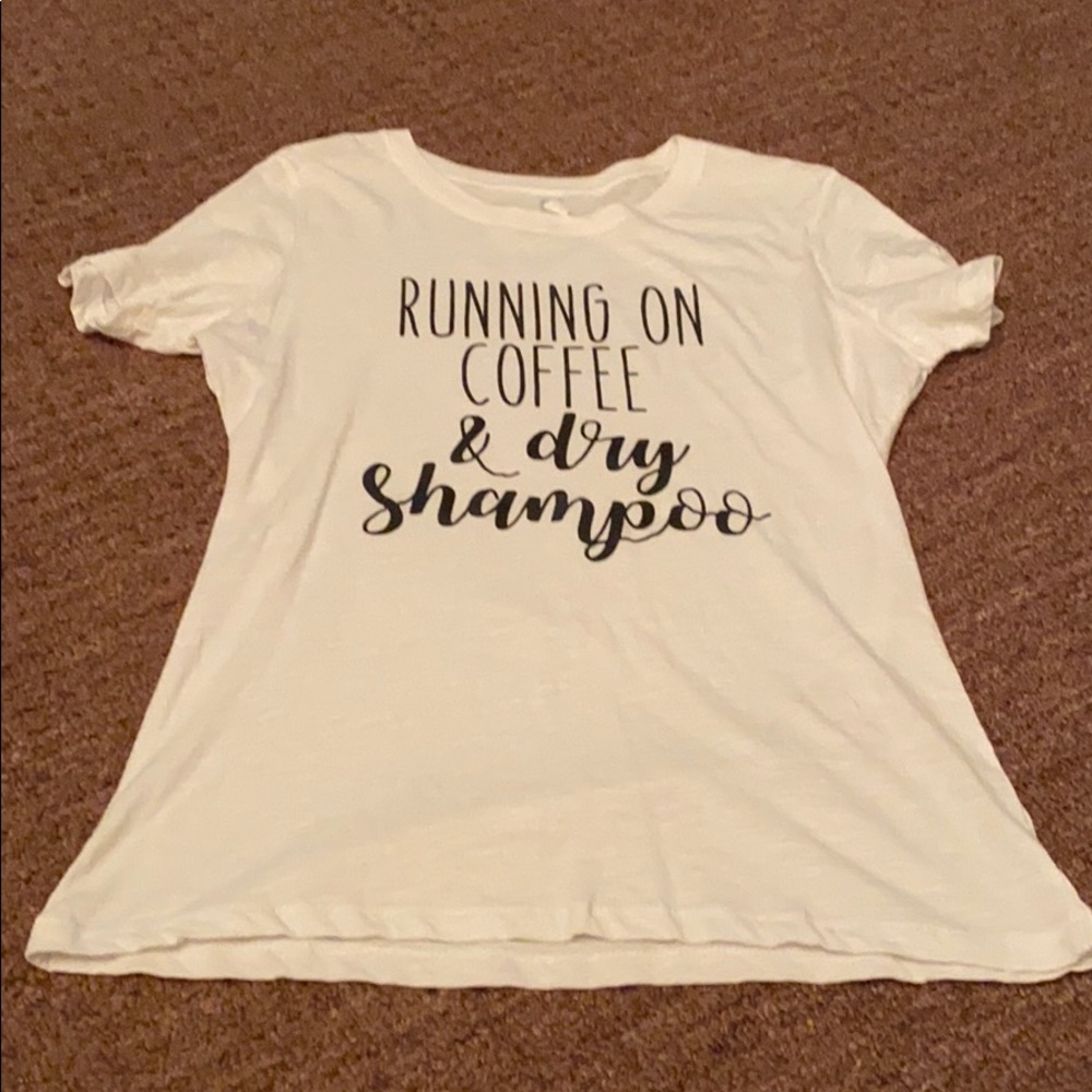 Running on coffee and dry shampoo